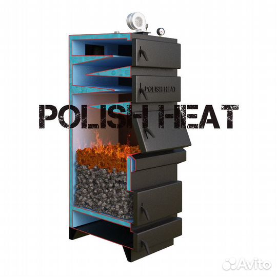 Котел длительного горения Polish Heat ко60
