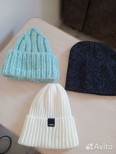 Шапка женская вязаная