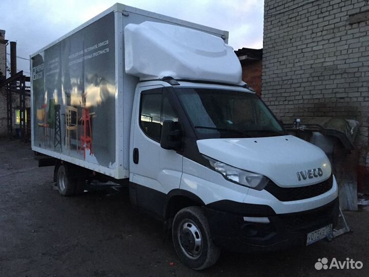 Спойлер на iveco daily (ивеко Дейли) Еврокарго