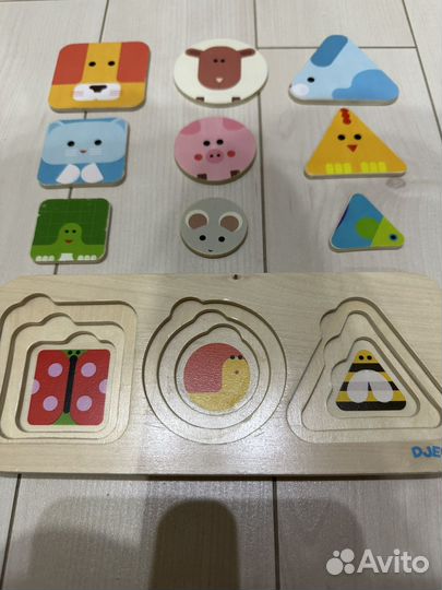 Djeco рамка вкладыш