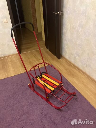 Детские зимние санки