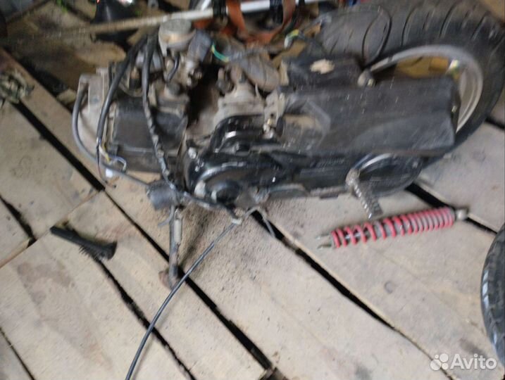 Разборка скутер