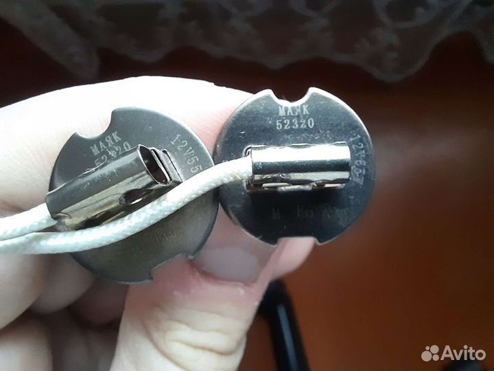 Галогеновые лампы H4 philips + птф H3 маяк