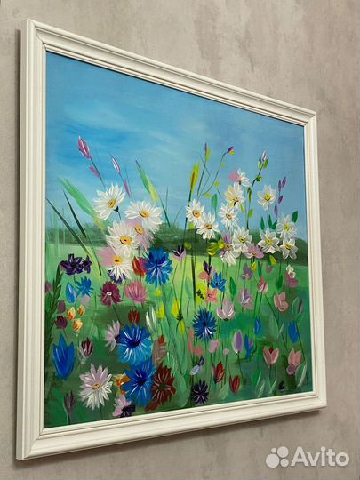 Картина холст акрил
