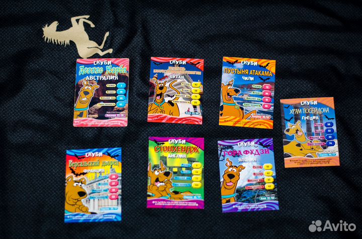 Карточки Скуби-Ду