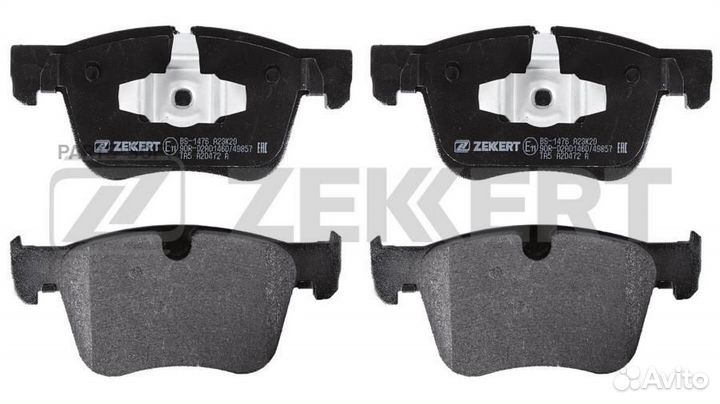 Zekkert BS-1476 Колодки торм. диск. передн. Citroen Berlingo 18