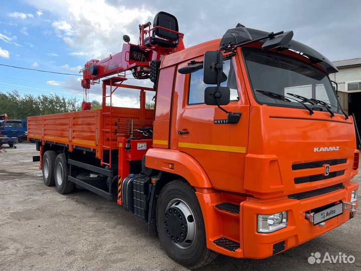 КамАЗ 65115 с КМУ, 2023