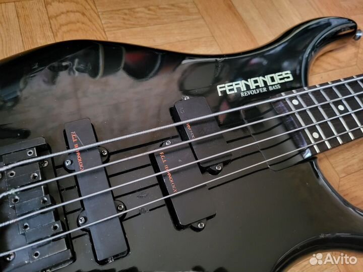 1988 Fernandes Revolver Headless Bass Япония
