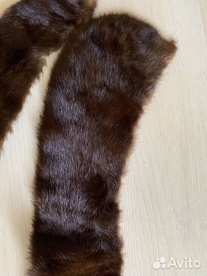 Шкурки норки (воротник, 2 шт.)