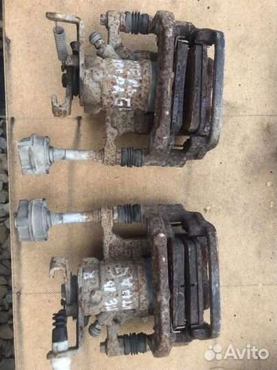 Opel astra g супорт тормозной задний