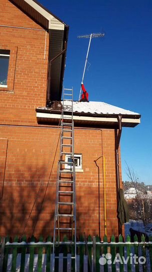 Установка настройка ремонт антенн