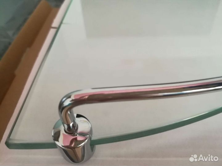 Новые угловые полки (стекло)