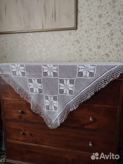 Скатерть, ручная работа