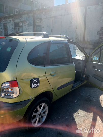 Renault Scenic 1.6 МТ, 2002, битый, 318 000 км