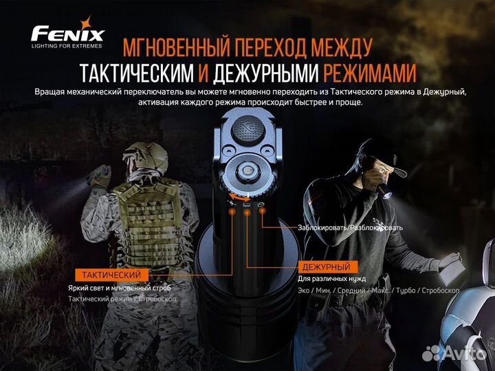 Фонарь Fenix тактический TK35UEV20