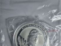 Серебряная монета Австралии Кукабарра 2021 года