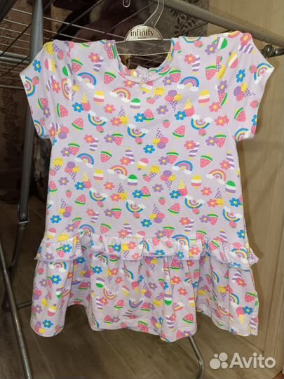 Платье для девочки 80 86 вещи пакетом