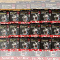 Sandisk Extreme Pro sdxc UHS-I 128GB 200/90 новый