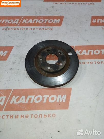 Диск тормозной передний Nissan Qashqai рест. 2012