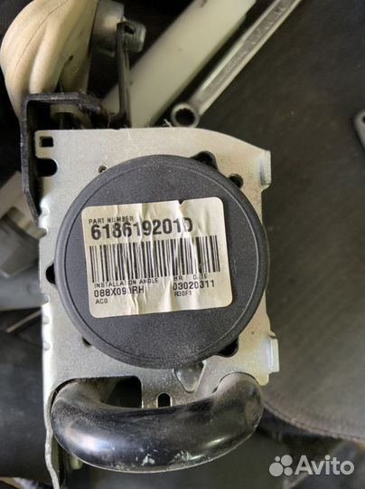 Ремни безопасности ниссан мирена 26 кузов