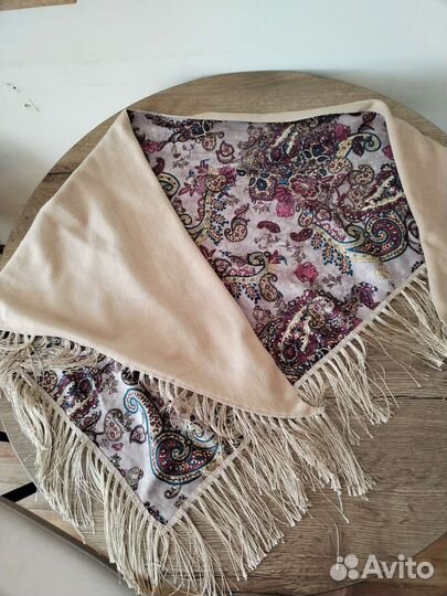 Шарфы платки палантин зимние