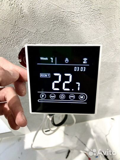 Умный термостат tuya avatto WiFi для теплого пола