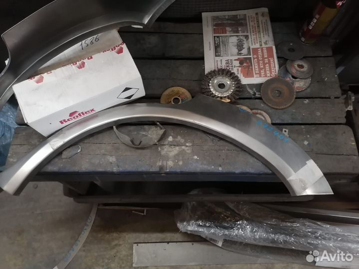 Кузовные пороги и арки крыльев на любой автомобиль