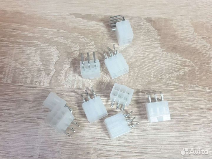 Разъемы питания 6 pin новый