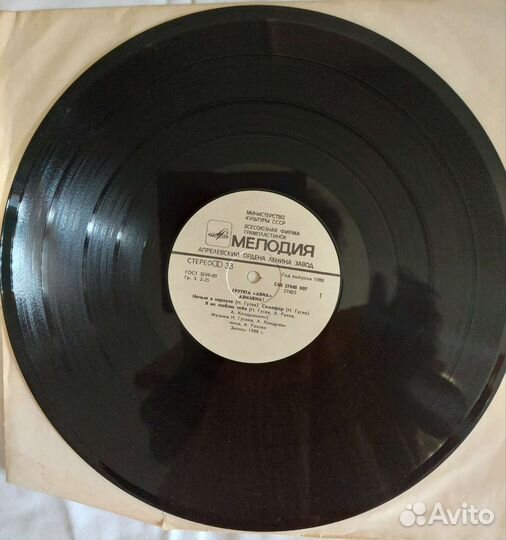 Пластинки для патефона