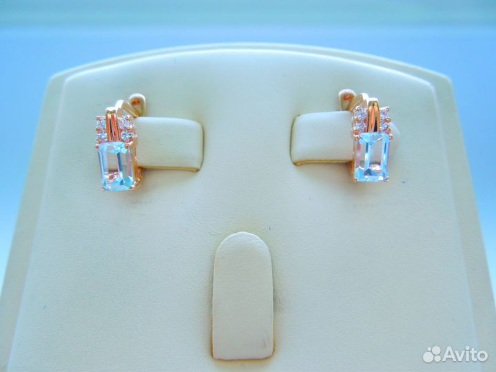 Золотые серьги 585 проба