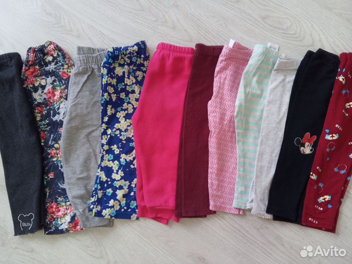 Вещи на девочку пакетом, 86 92. чистые, без пятен