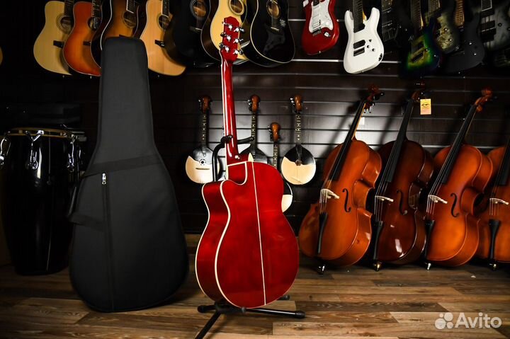 Акустическая Гитара Flight + Аксессуары