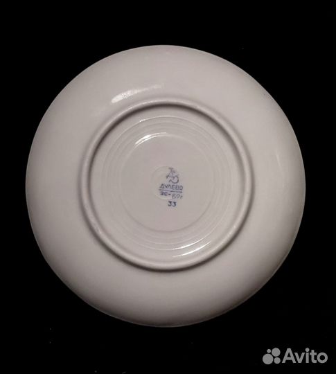 Блюдца СССР. Сирень, Вироград, Лимон, Розы