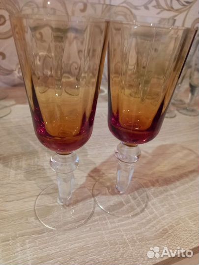 Фужеры, вазы на ножке СССР