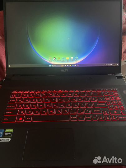 Ноутбук msi gf76 katana