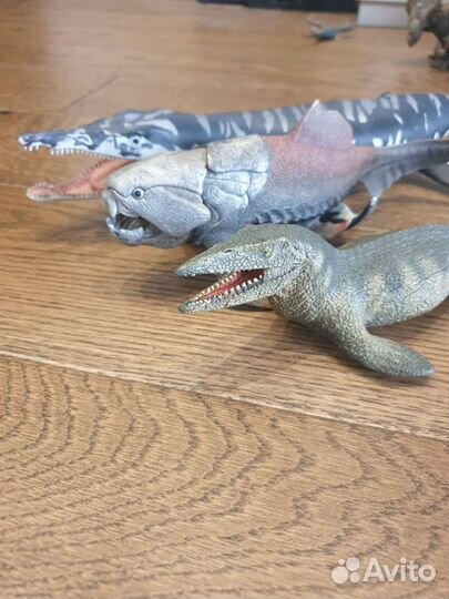 Динозавры Schleich/Papo/Safari снятость, 26 штук