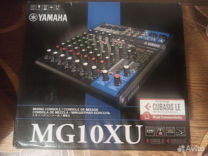 Микшерный пульт yamaha mg10xu оригинал
