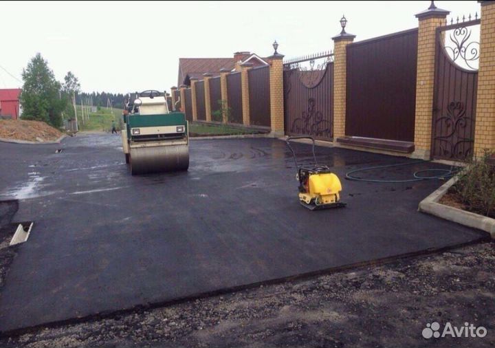 Укладка асфальта