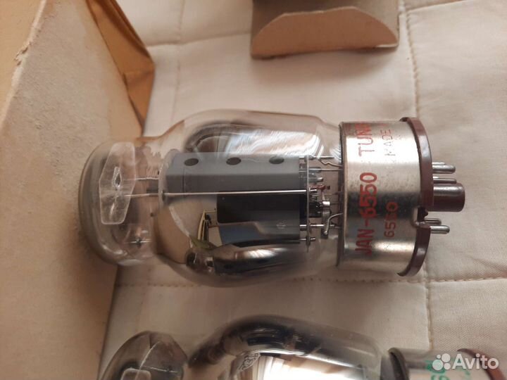 Tung-Sol JAN-6550 пара