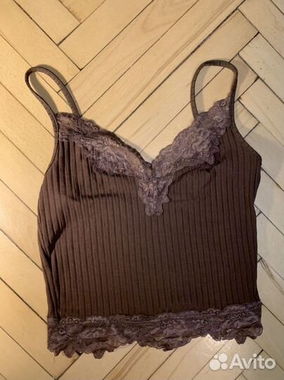 Кружевной топ y2k