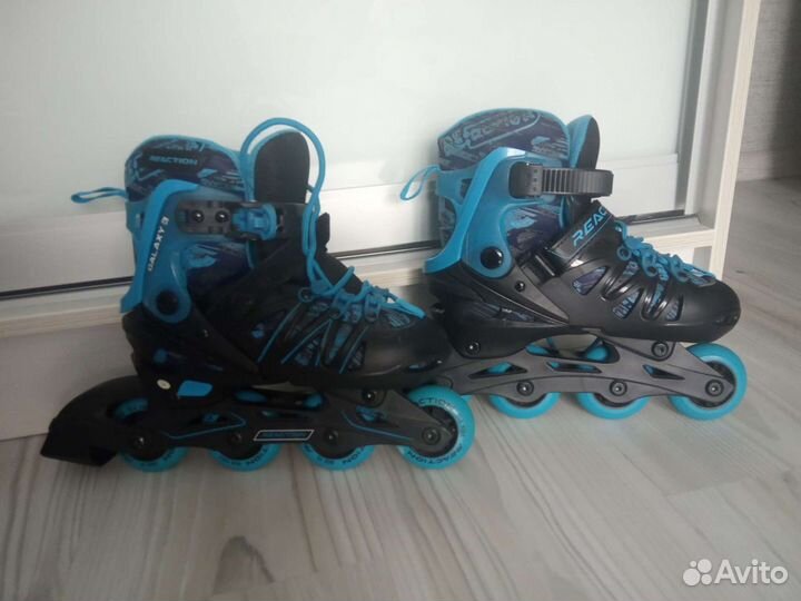 Роликовые раздвижные коньки детские