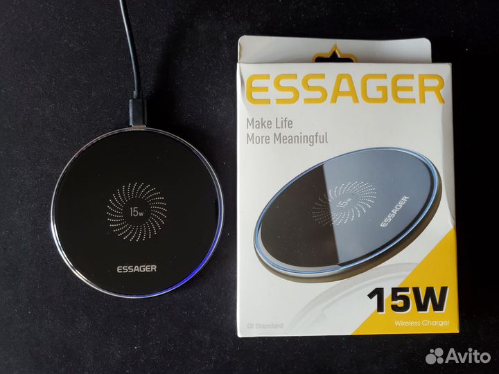 Зарядка беспроводная Essager 15w