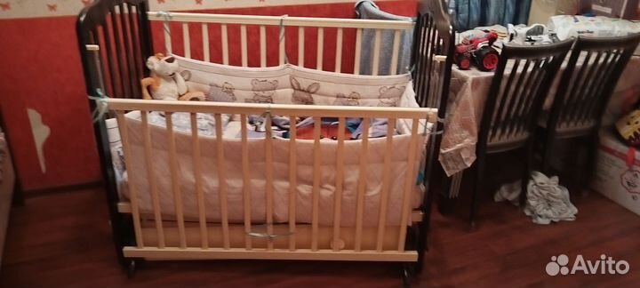 Кровать маятник с матрасом