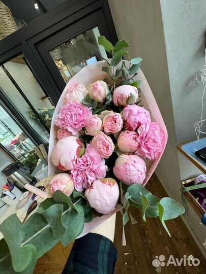 Пионы букет с доставкой