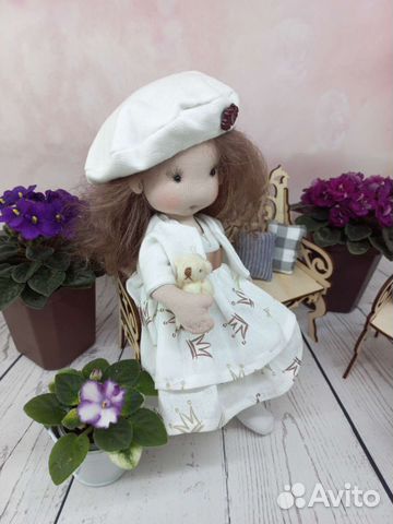 Интерьерная кукла ручной работы