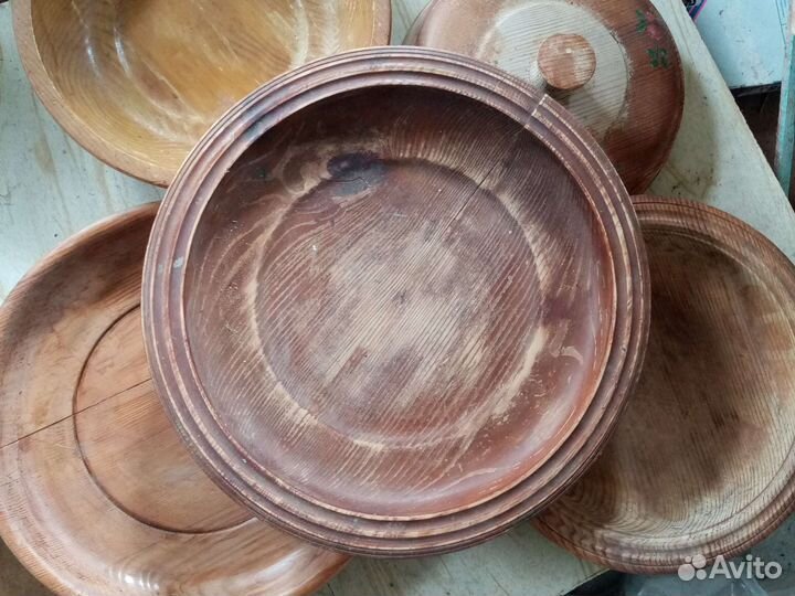 Посуда деревянная