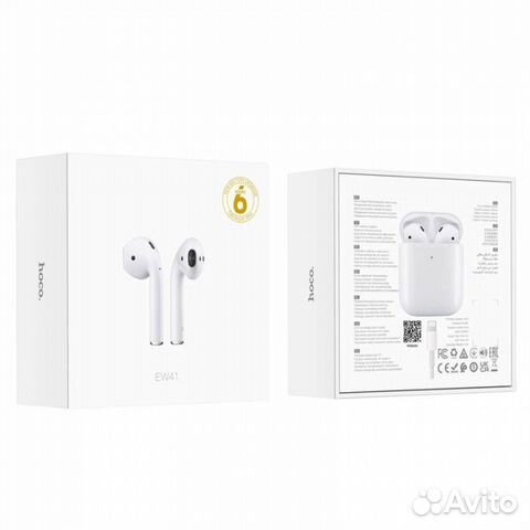 BT TWS Гарнитура hoco EW41 White