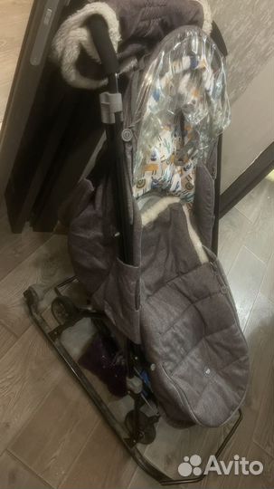 Коляска санки