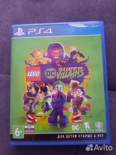 Игра на ps4 lego DC Super Villains