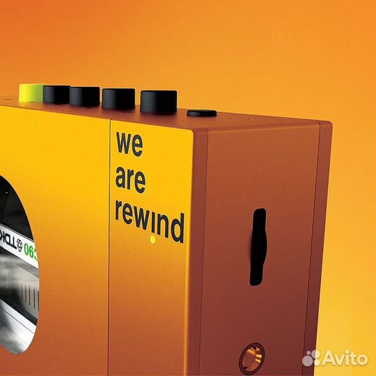 WE ARE rewind. Кассетный плеер. оригинал